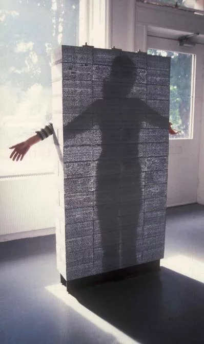 At an exhibition at Arkitekturmuseet (Swedish Museum of Architecture), Stockholm
