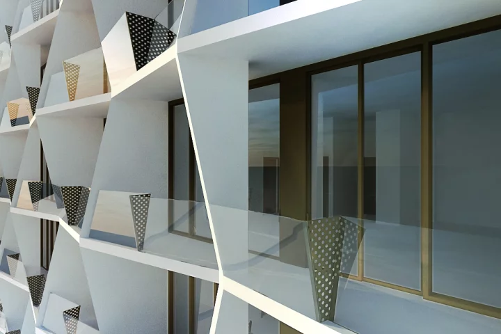 The as-yet-unnamed building is due to be completed in 2016 (Image: Studio Gang Architects)