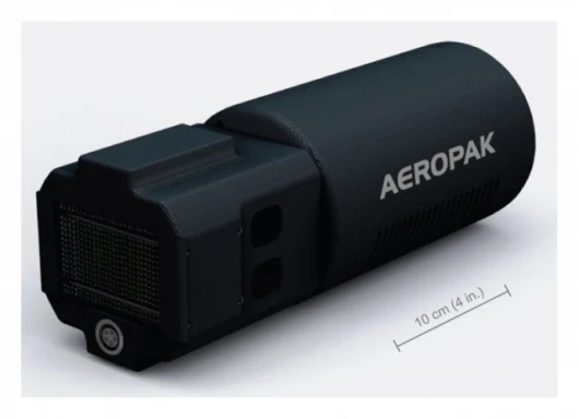 Aeropak fuel cell provides four times the power of advanced lithium batteries