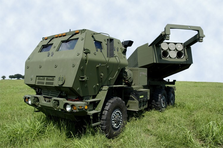 The Lockheed Martin HIMARS chassis