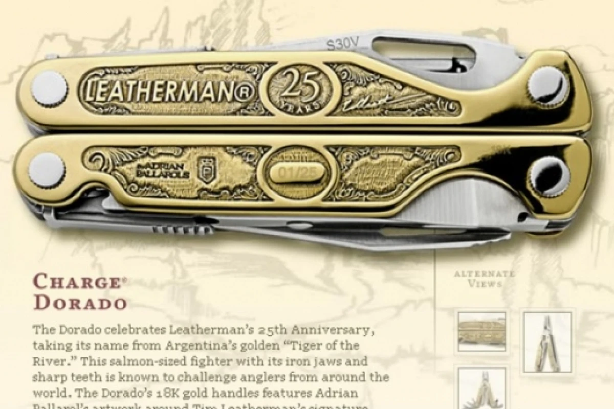 The US$40,000 Leatherman Charge Dorado