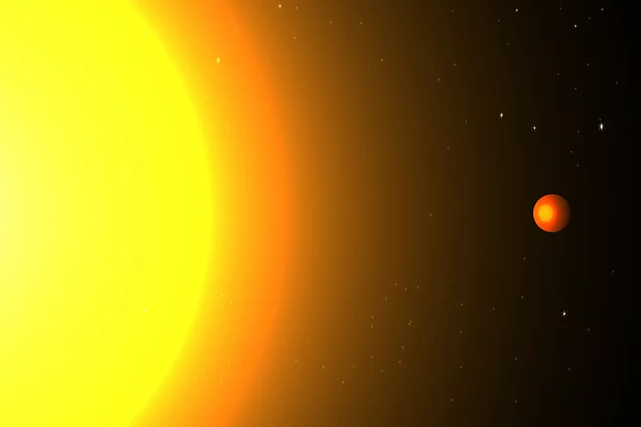 Kepler 78b has a year 8.5 hours long and orbits its sun at a distance only three times the star’s radius (Image: Cristina Sanchis Ojeda)