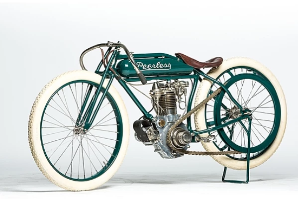 This 1912 Peerless Single Racer (Lot S119) is estimated to fetch between $50,000 and $60,000