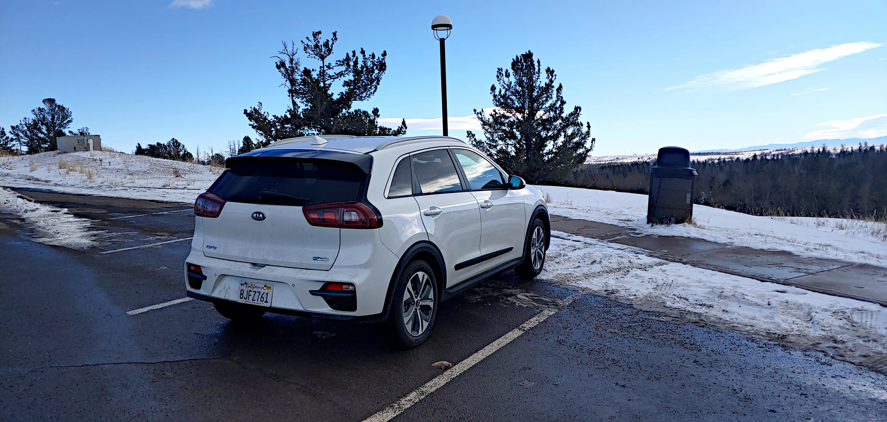 The views at the top of Sherman Pass are beautiful, even in the middle of winter