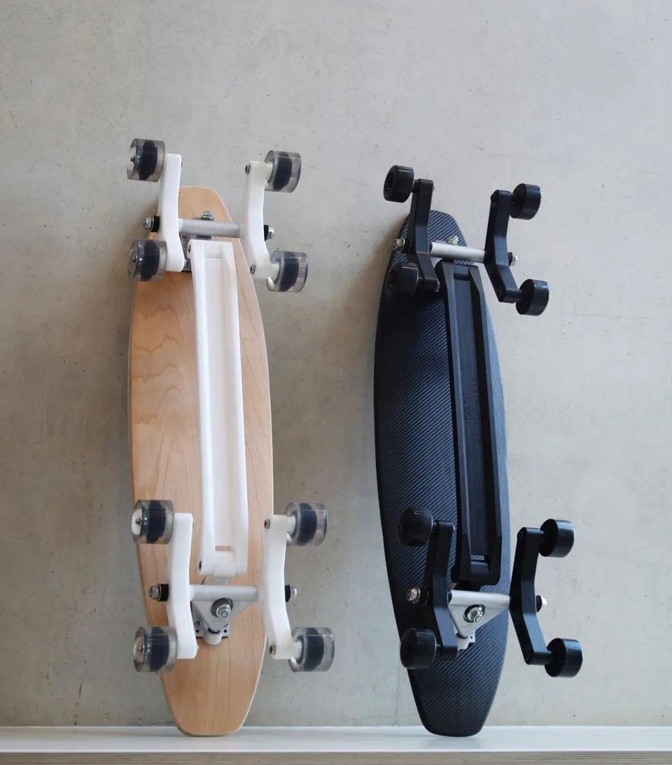 The basic Stair-Rover (left) and the Stair-Rover Pro