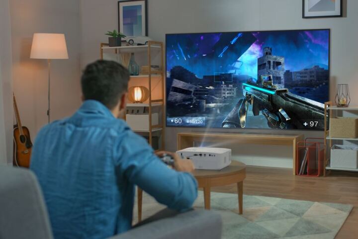 Optoma's new short-throw gaming projector gets input lag down to 60 ms for 4K action at 60 Hz or 4 ms at Full HD/240-Hz