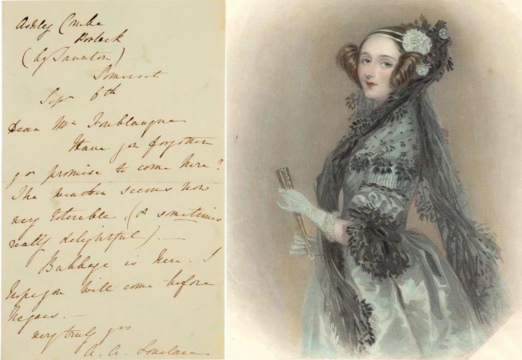 Augusta Ada Lovelace was the daughter of English poet Lord Byron, a gifted mathematician in her own right, and would subsequently become perhaps the only person who understood Babbage's work at a detailed level.