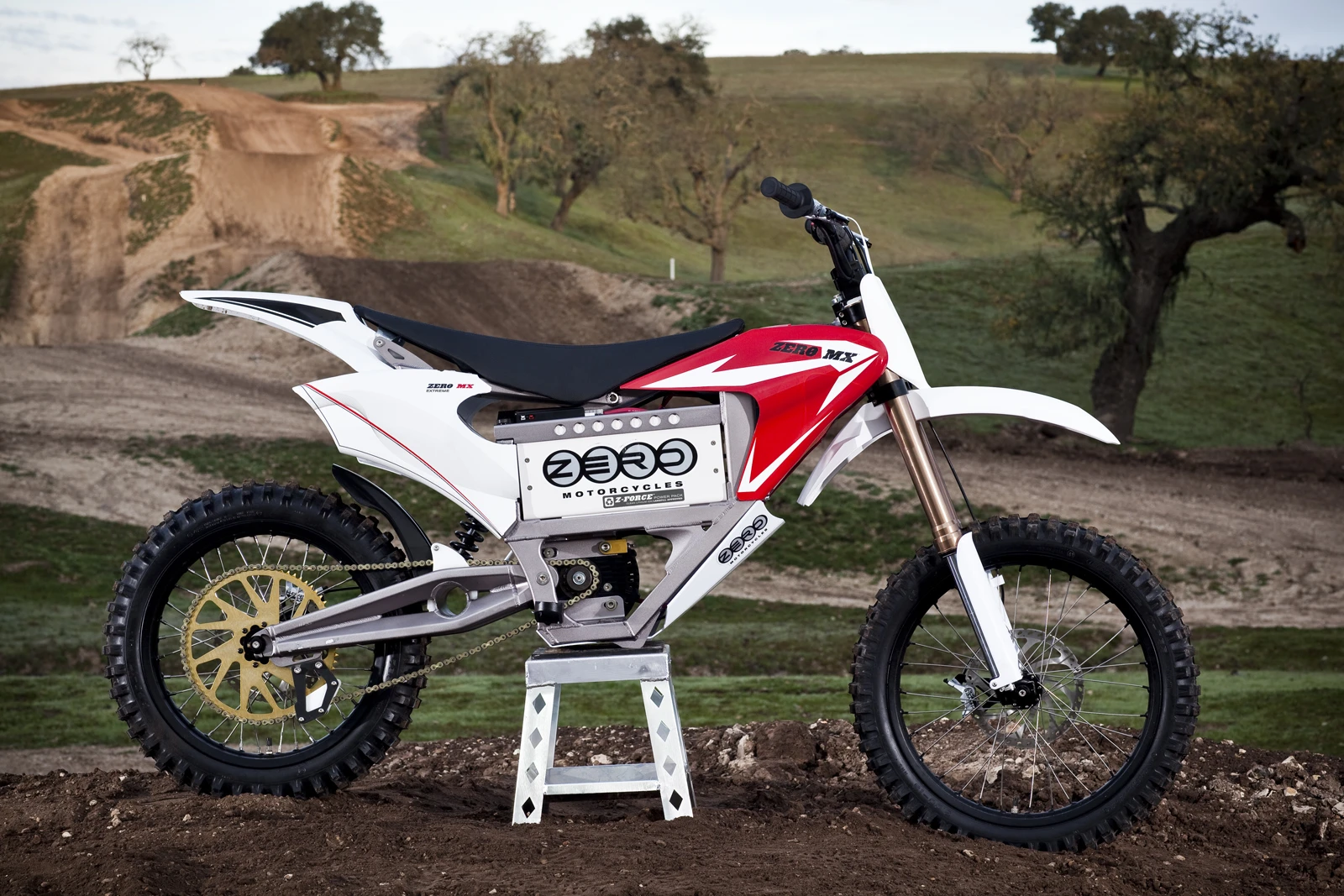 The 2010 Zero MX as used by Dark Green Motorsports