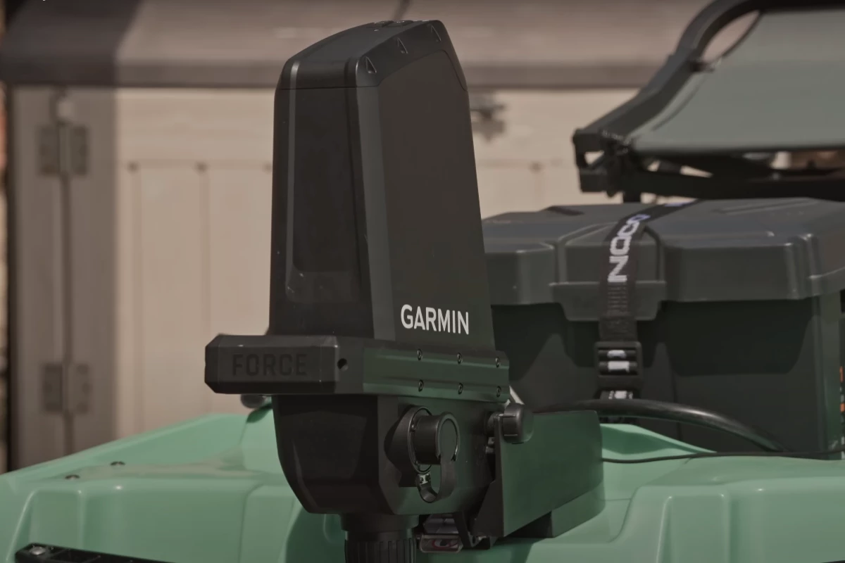 Garmin's new Force Current electric trolling motor with hands-free control