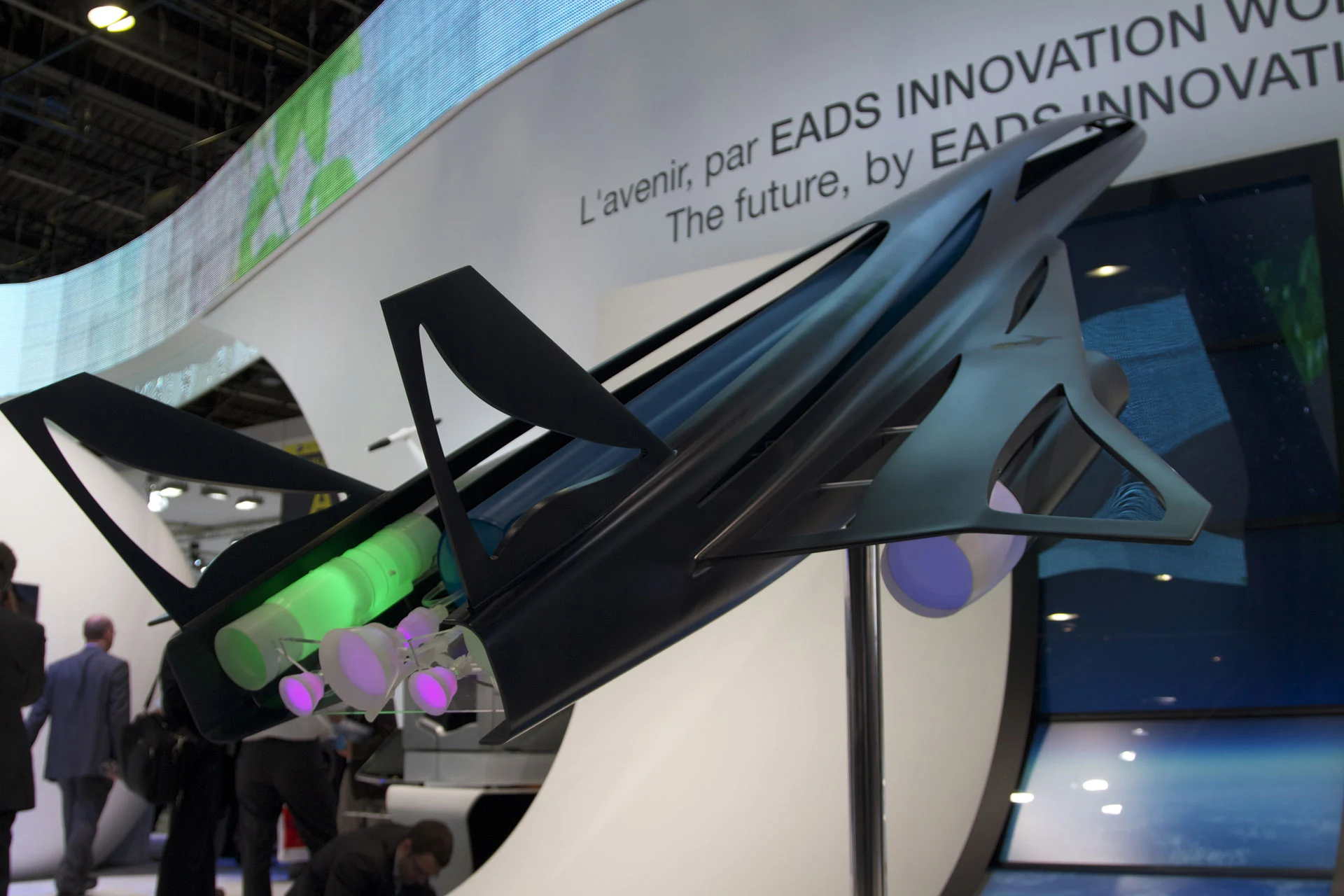 EADS' ZEHST concept plane (Photo: Noel McKeegan/Gizmag)