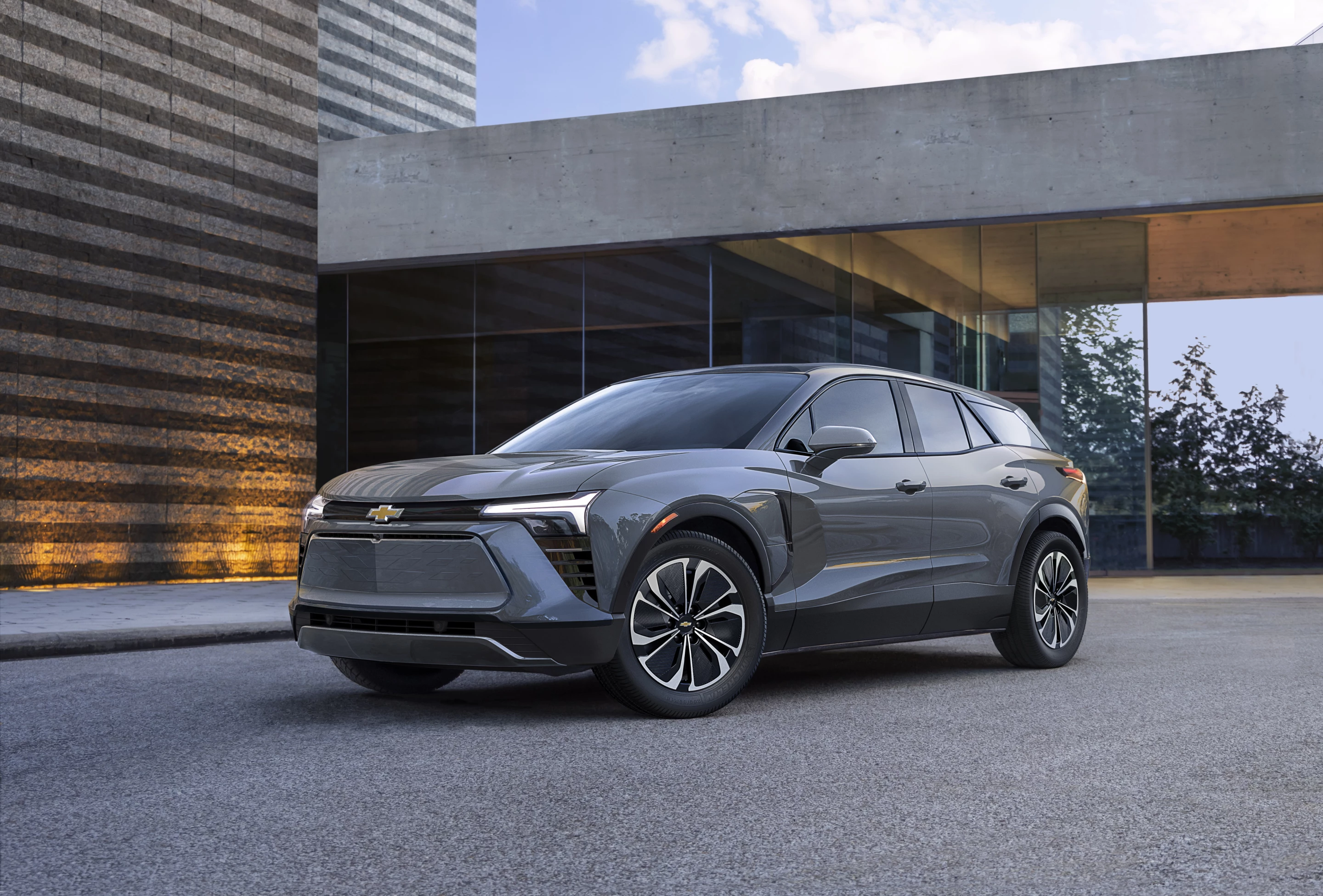 2024 Chevrolet Blazer EV RS in Galaxy Gray Metallic