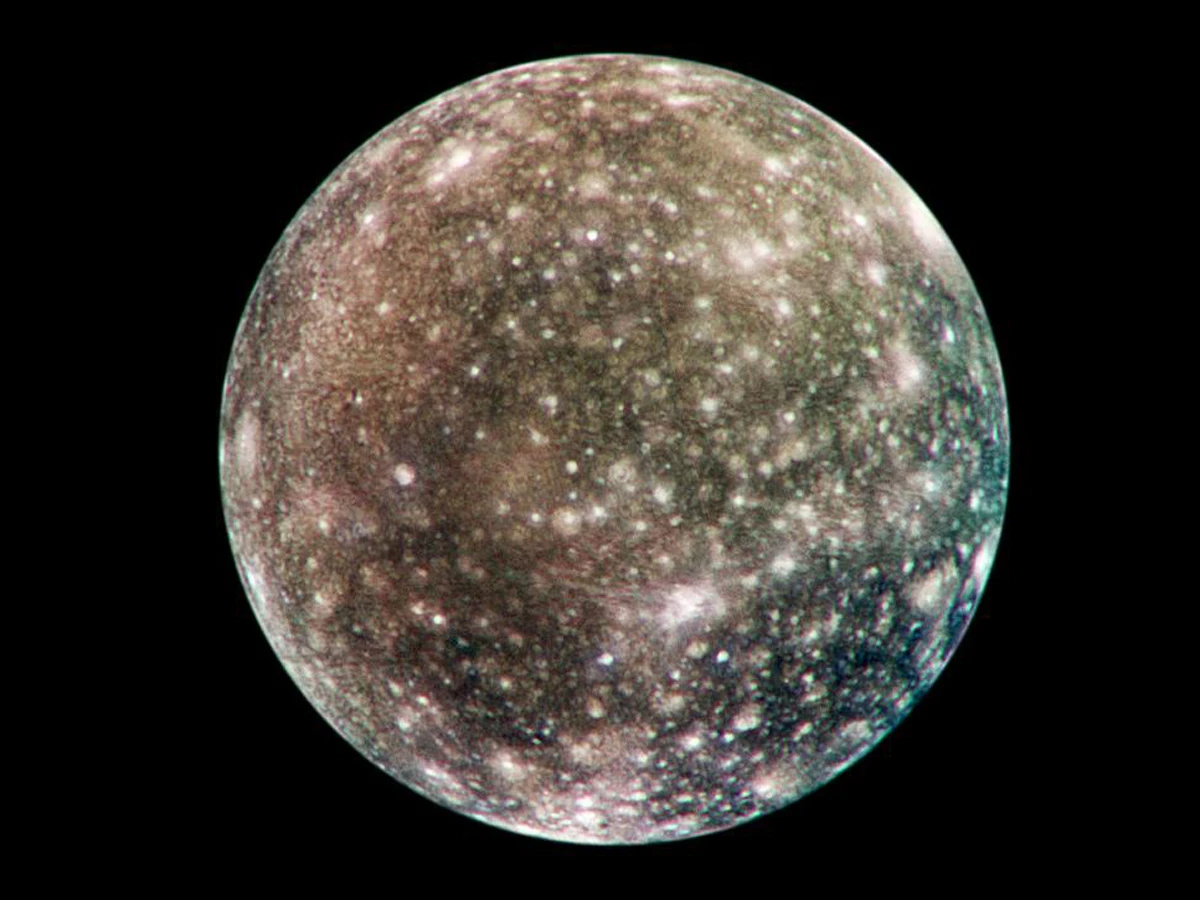 Callisto as captured by NASA's Galileo spacecraft (Image: NASA/JPL/ DLR(German Aerospace Center)