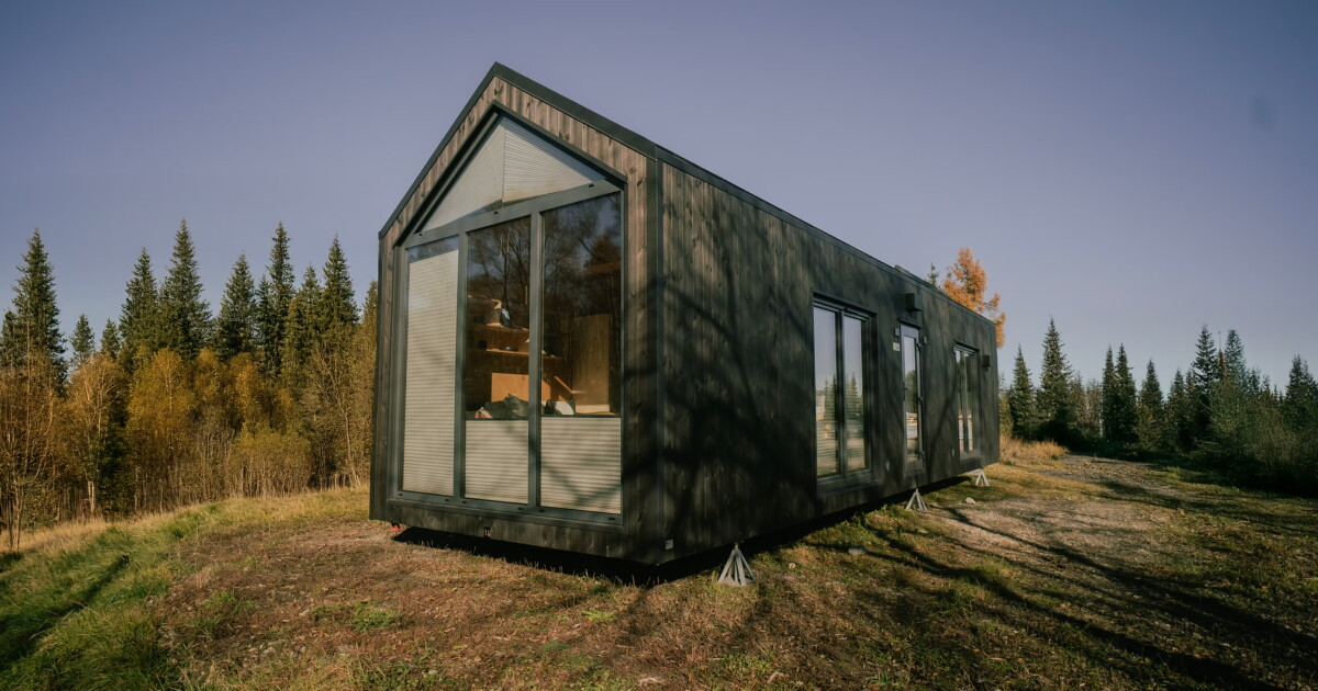 Affordable tiny house is designed for families with children
