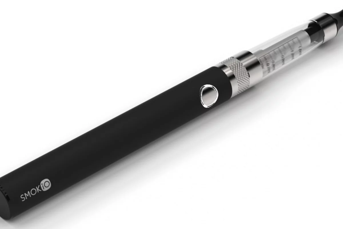 The Smokio e-cig can be linked to a smartphone