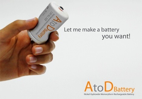 From Aaa To D The One Size Fits All Rechargeable Battery Concept
