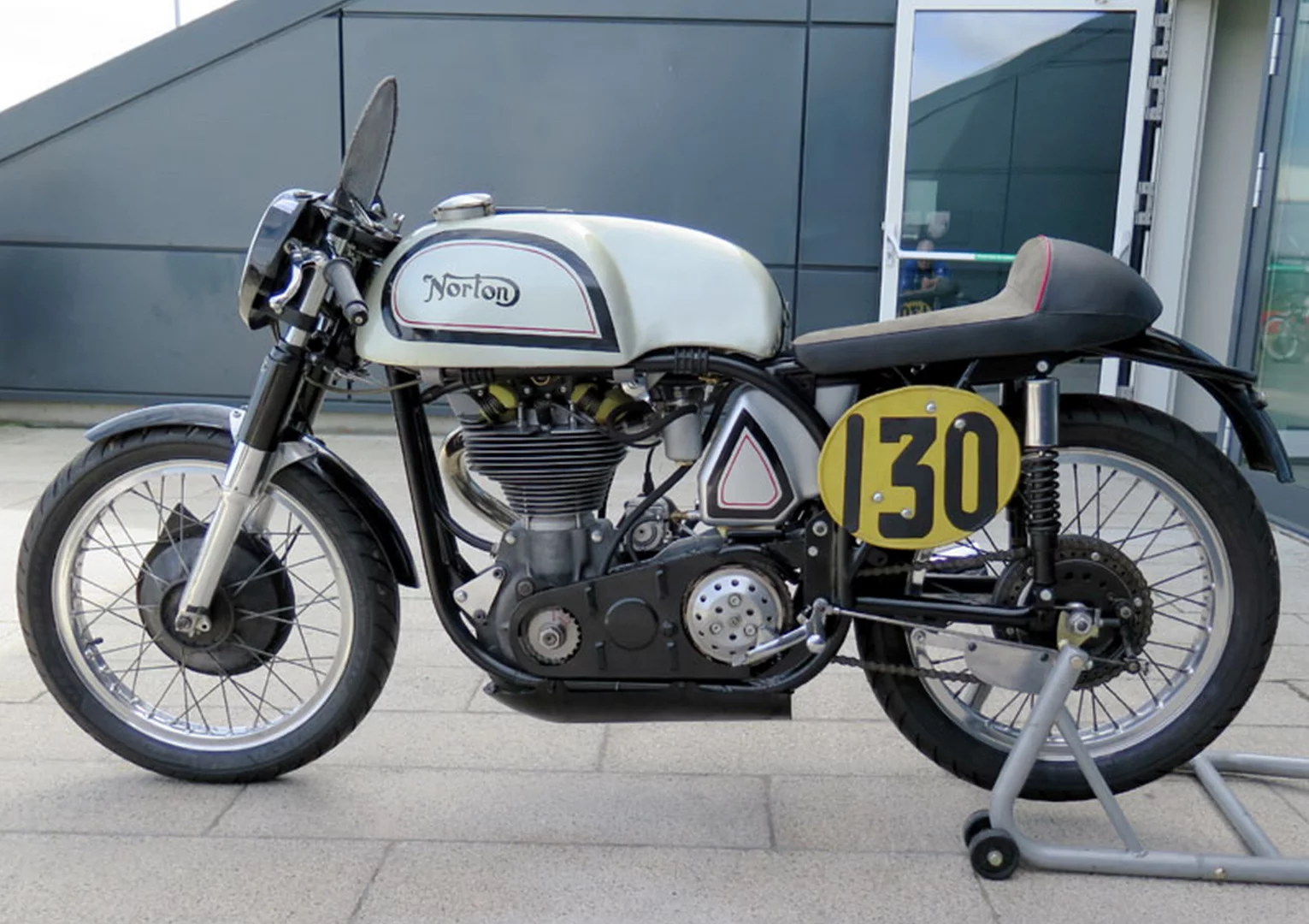 £28,800 ($43,883) - 1954 Norton Manx 30MLot 27 at H&H Imperial War Museum Duxford held on 13 October, 2015Estimate: £25,000 - 26,000 ($38,500 - $40,000)