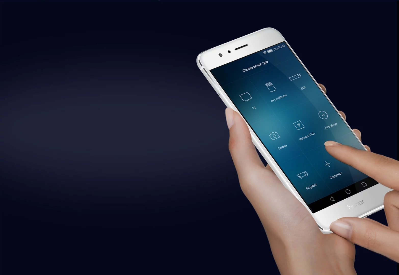 The Honor 8 OS has a smart home-controlling feature similar to iOS 10's HomeKit.
