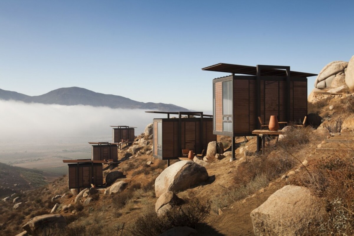 Luxury Eco Hotel Sits On A Hillside Overlooking The Valle De