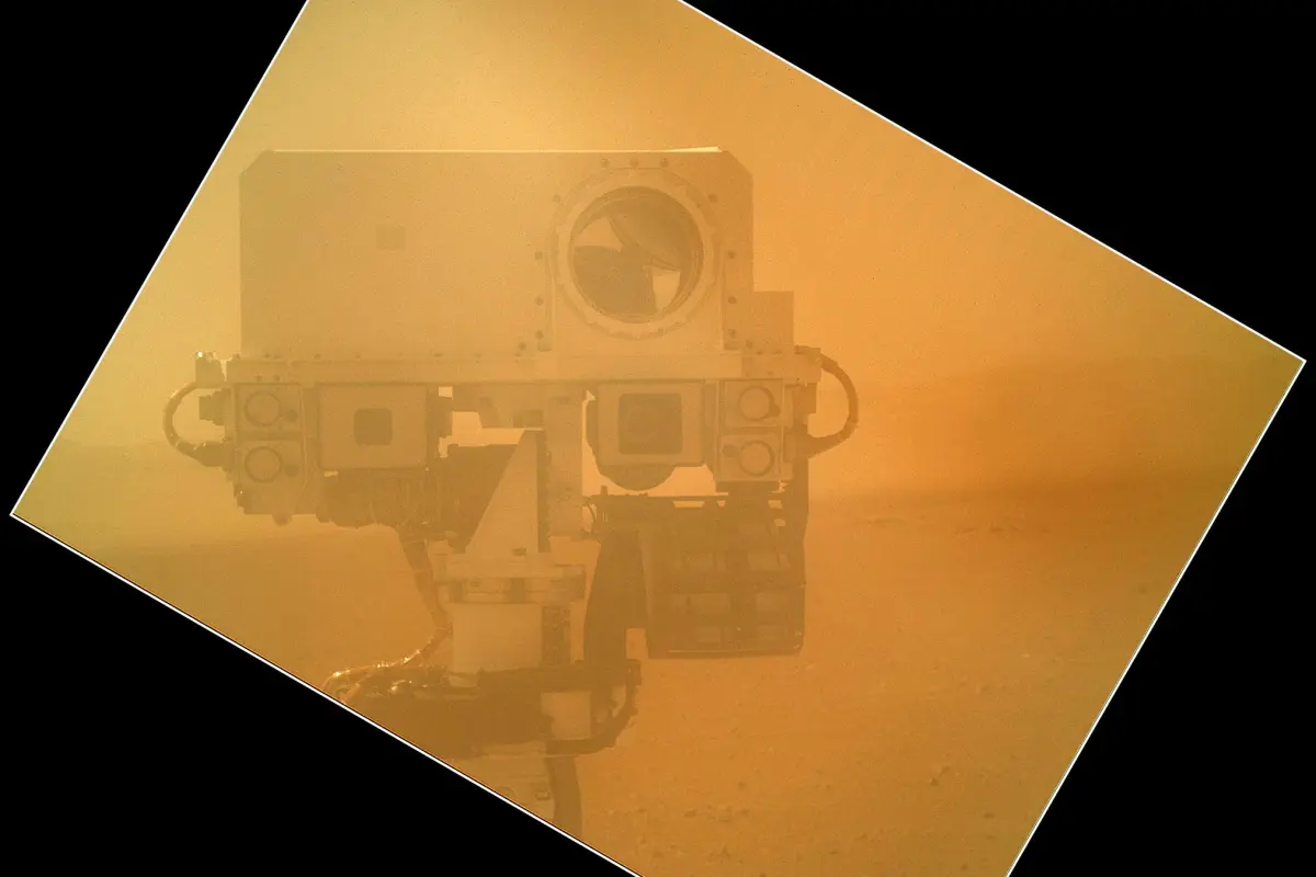 Curiosity's self-portrait (Image: NASA/JPL-Caltech/Malin Space Science Systems)