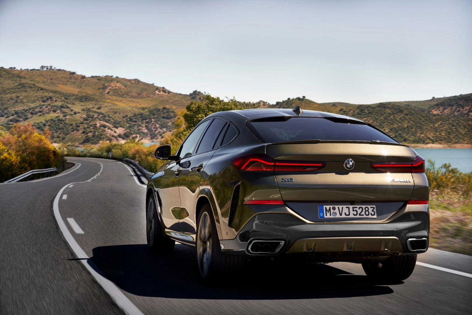 Sporty performance options include active roll stabilization