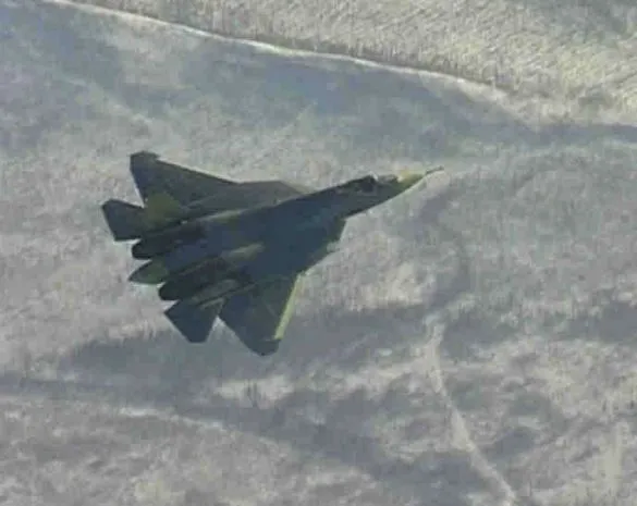 The Russian T-50 PAK-FA fighter jet