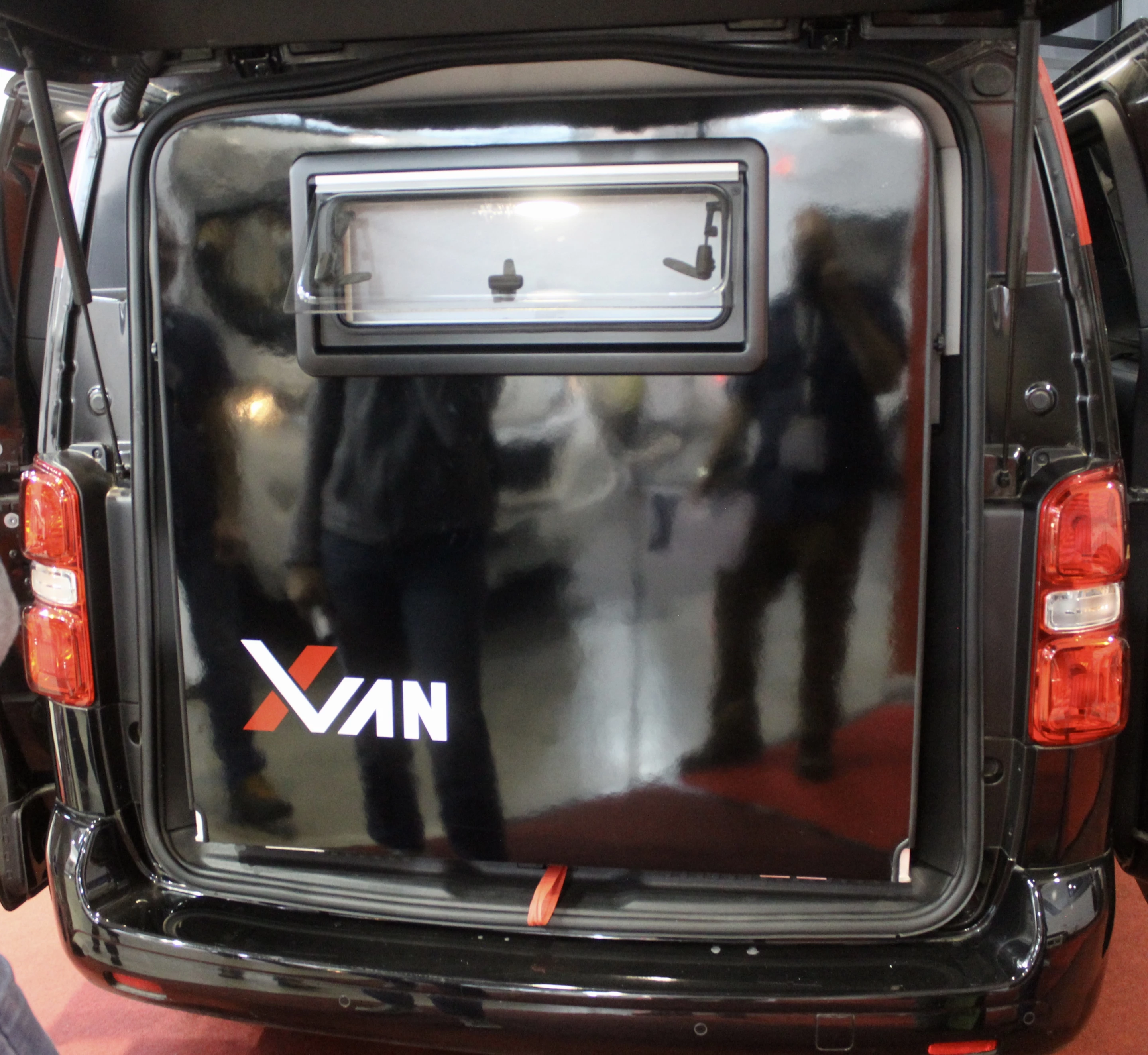 All ready to close the tailgate and get moving