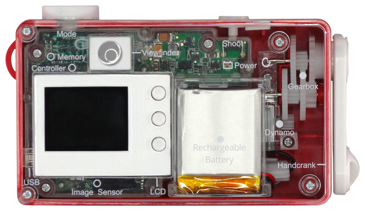 The Bigshot camera features a 3-megapixel sensor, enough internal storage for about 120 photos in the JPEG image format, a built-in LED flash module, and a 1.4-inch LCD display