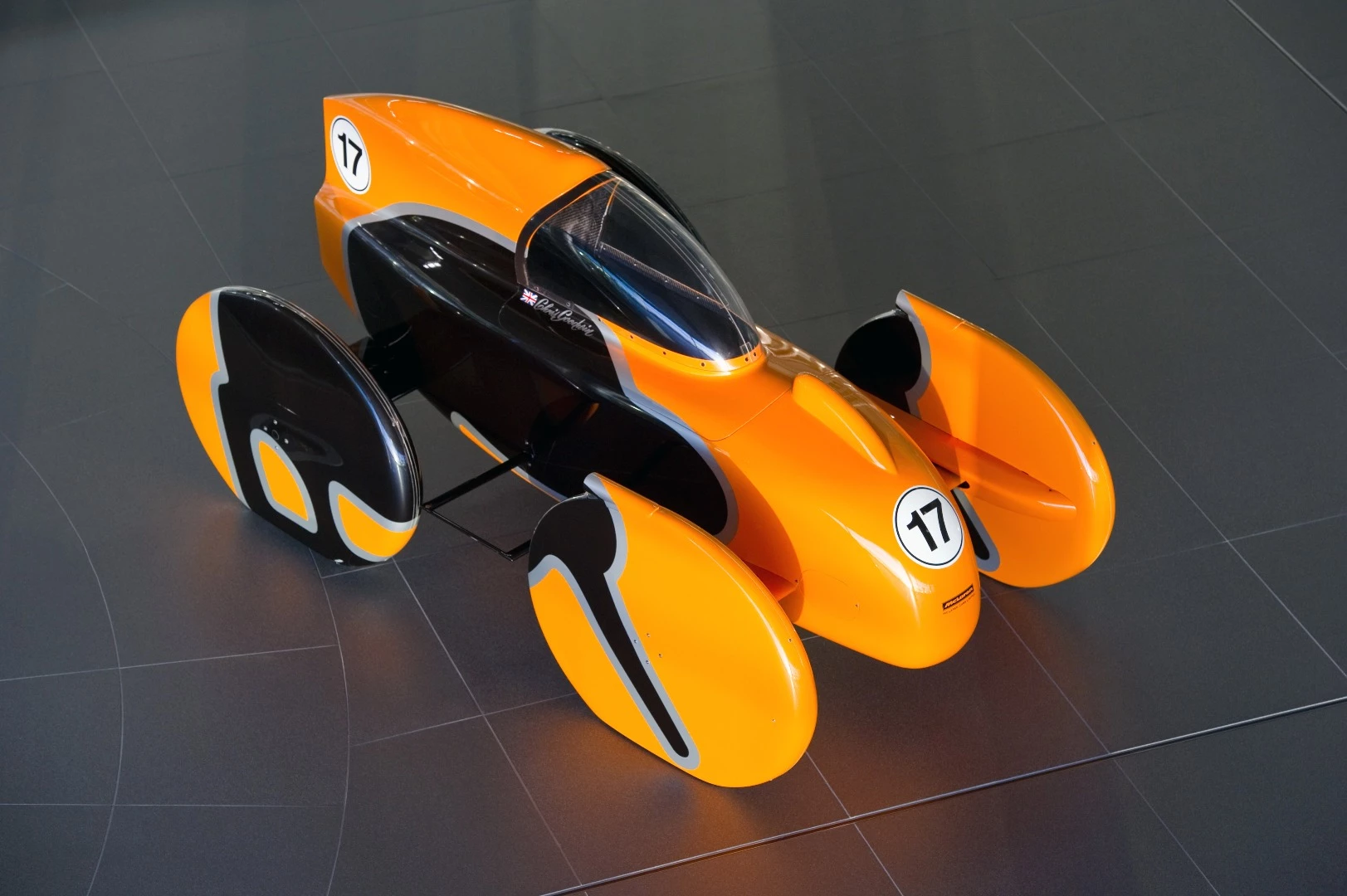 The soapbox racer Chris Goodwin used to take out the speed record at Goodwood