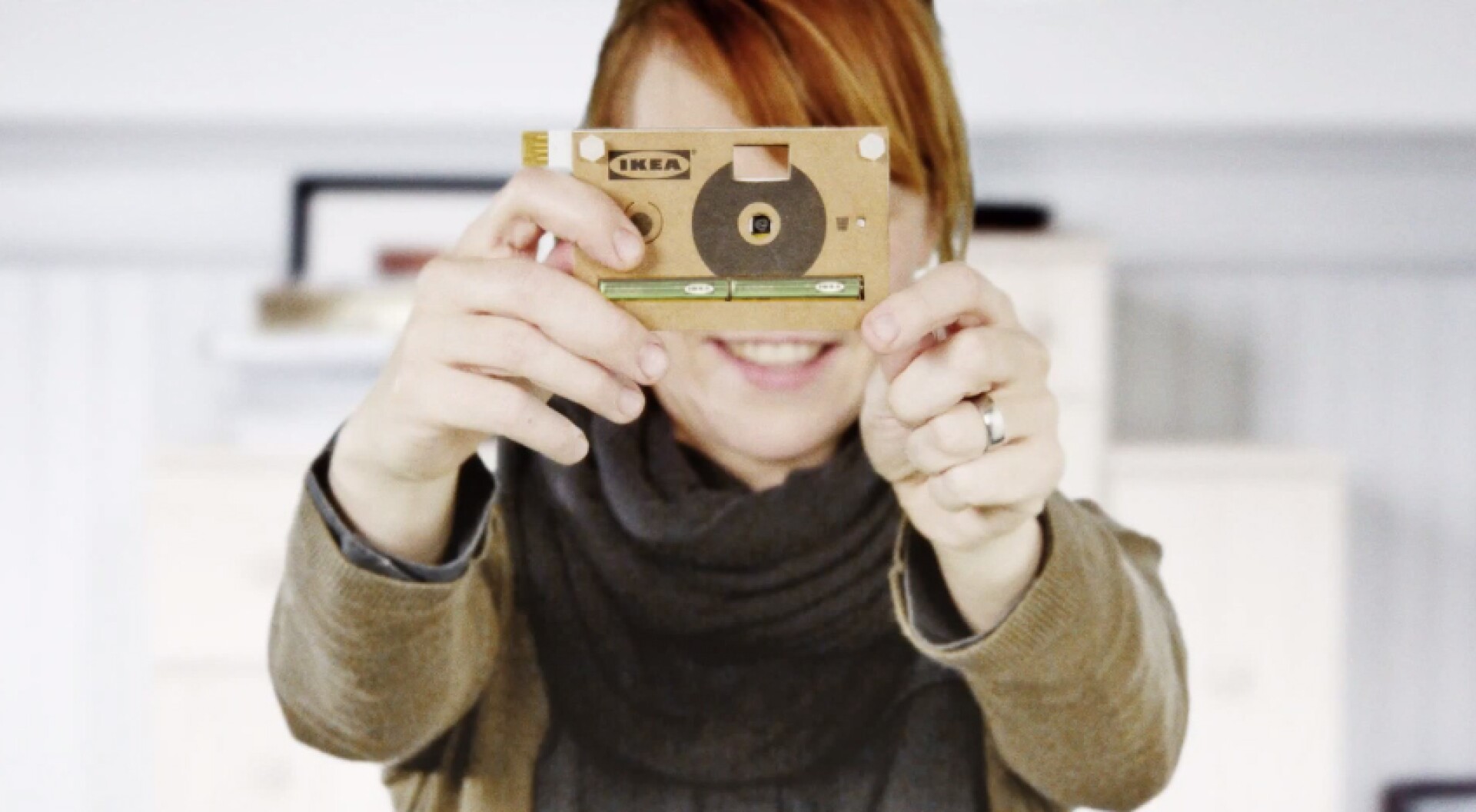 IKEA reveals KNÄPPA cardboard digital camera