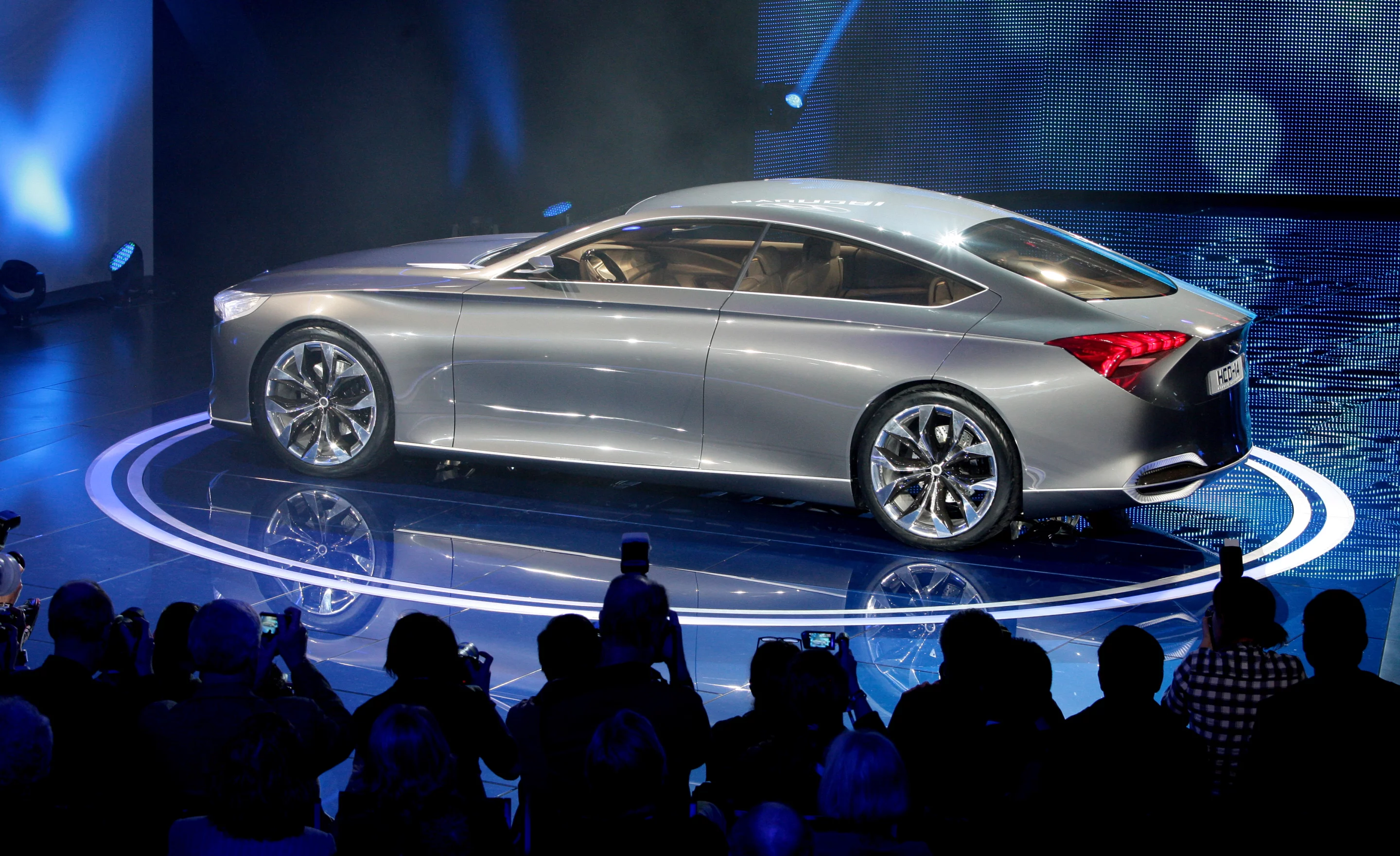 The Hyundai HDC-14 Genesis concept at the North American International Auto Show