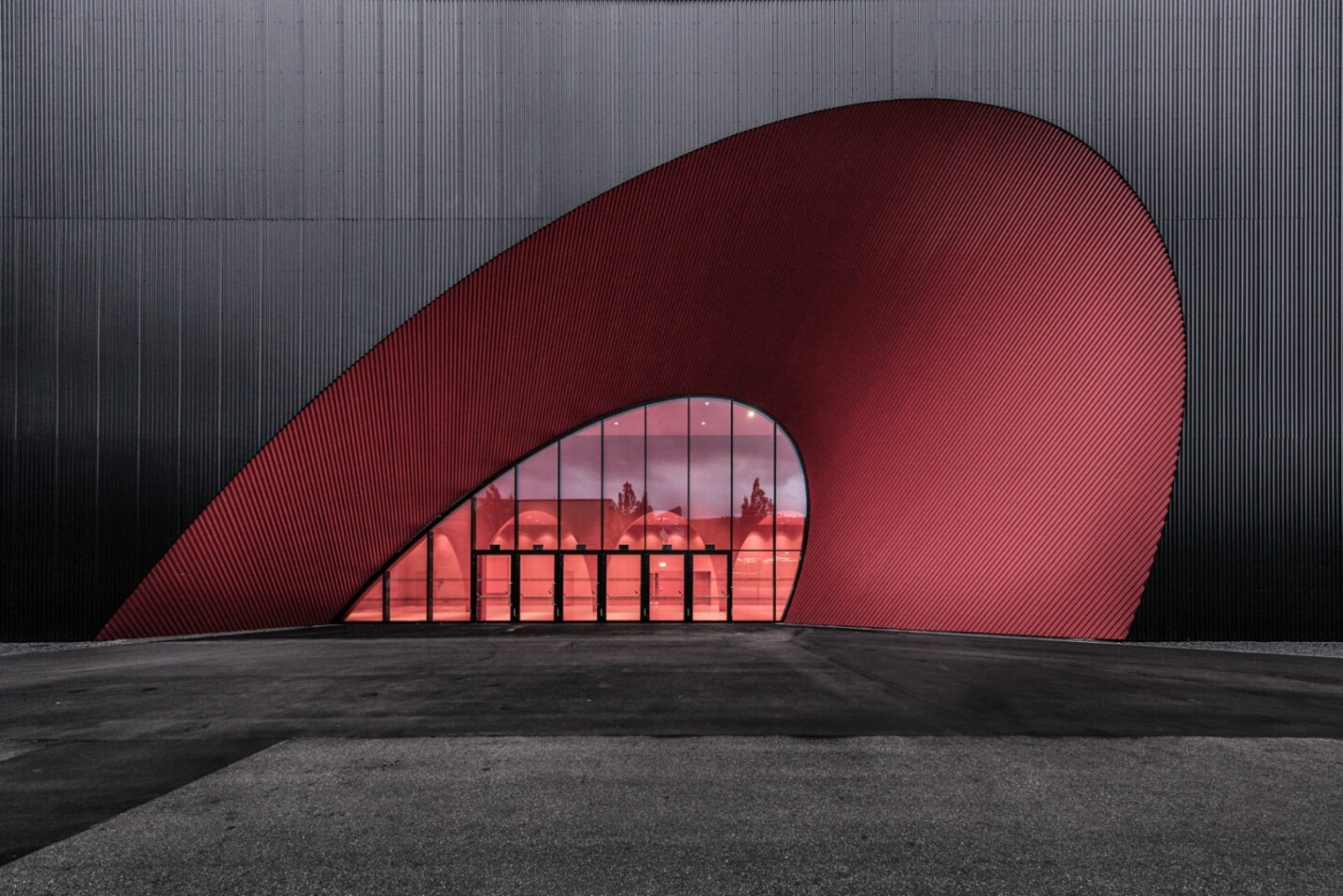 Marte.Marte Architects - Jury Prize for Best Use of Color - Messe Dornbirn Exhibition and Event Halls 09-12, Dornbirn