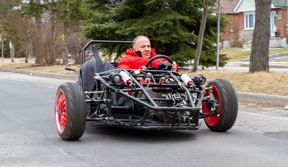 A Spiritus prototype is taken for a spin