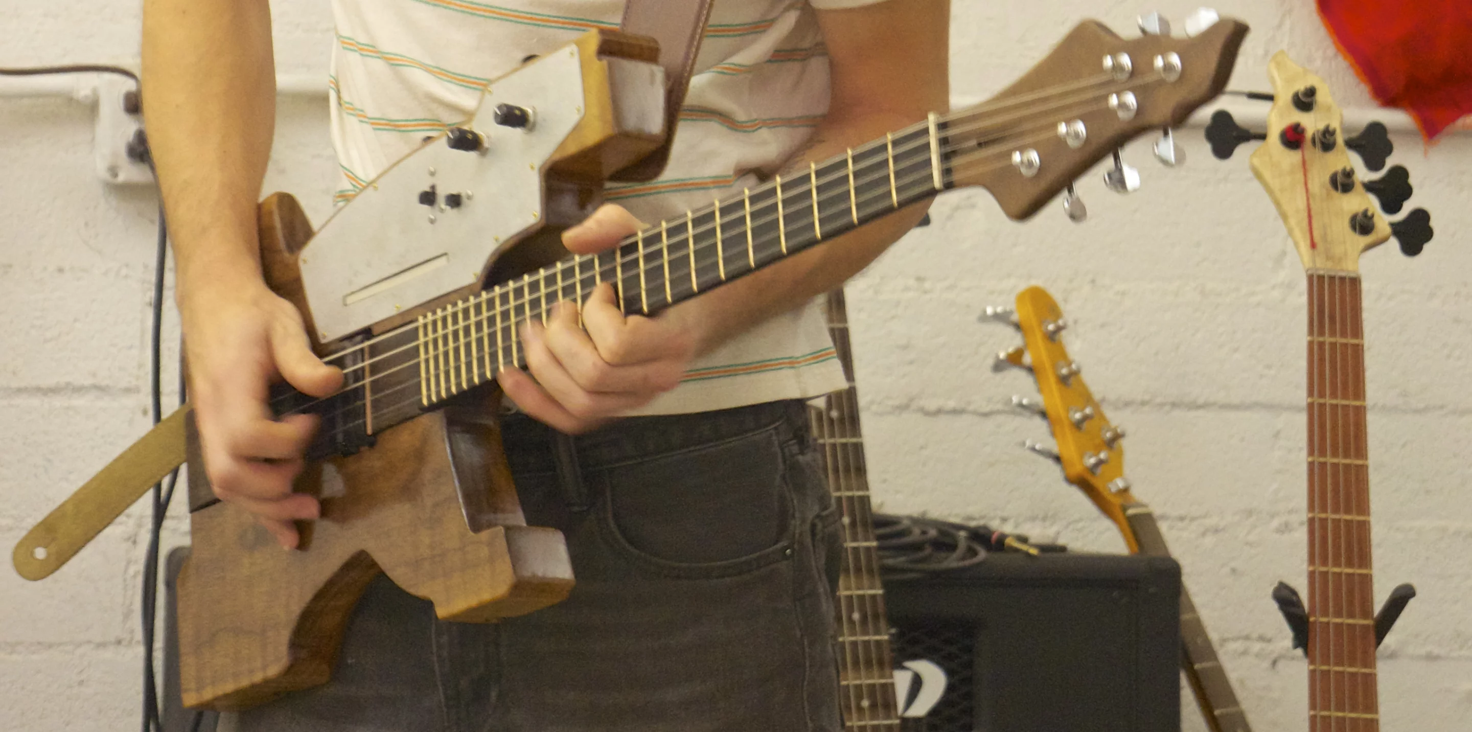 With the kitar, a player will be able to swap out a neck or body on the fly