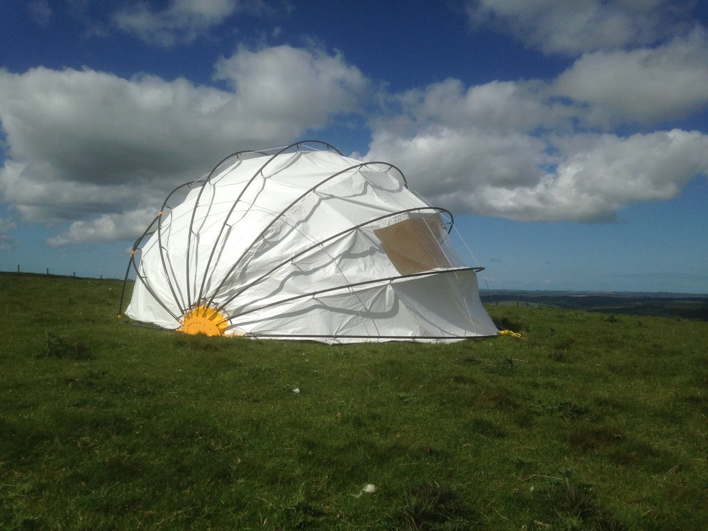 The Mollusc Tent gives the dome tent a new look and function