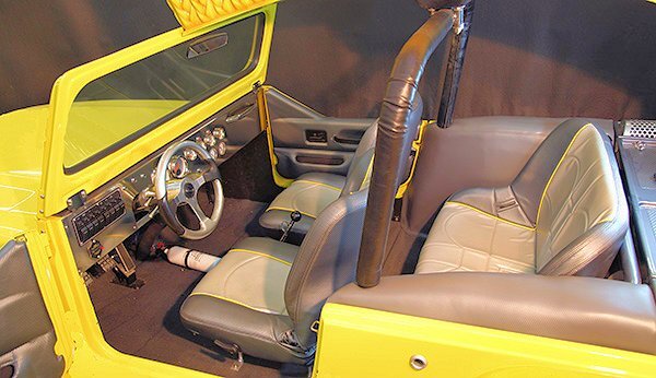 A custom car/boat/amphibian should have a custom interior (Photo: WaterCar)