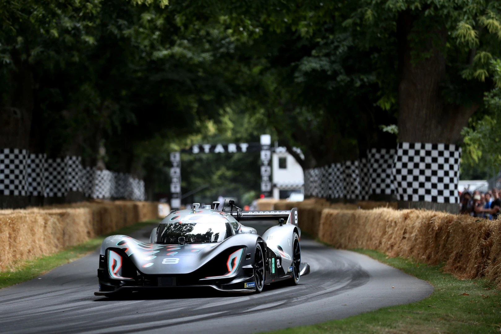 Devbot 2.0 from Roborace set the first ever timed Hillclimb run for a fully autonomous, driverless car – and it certainly wasn't going slow