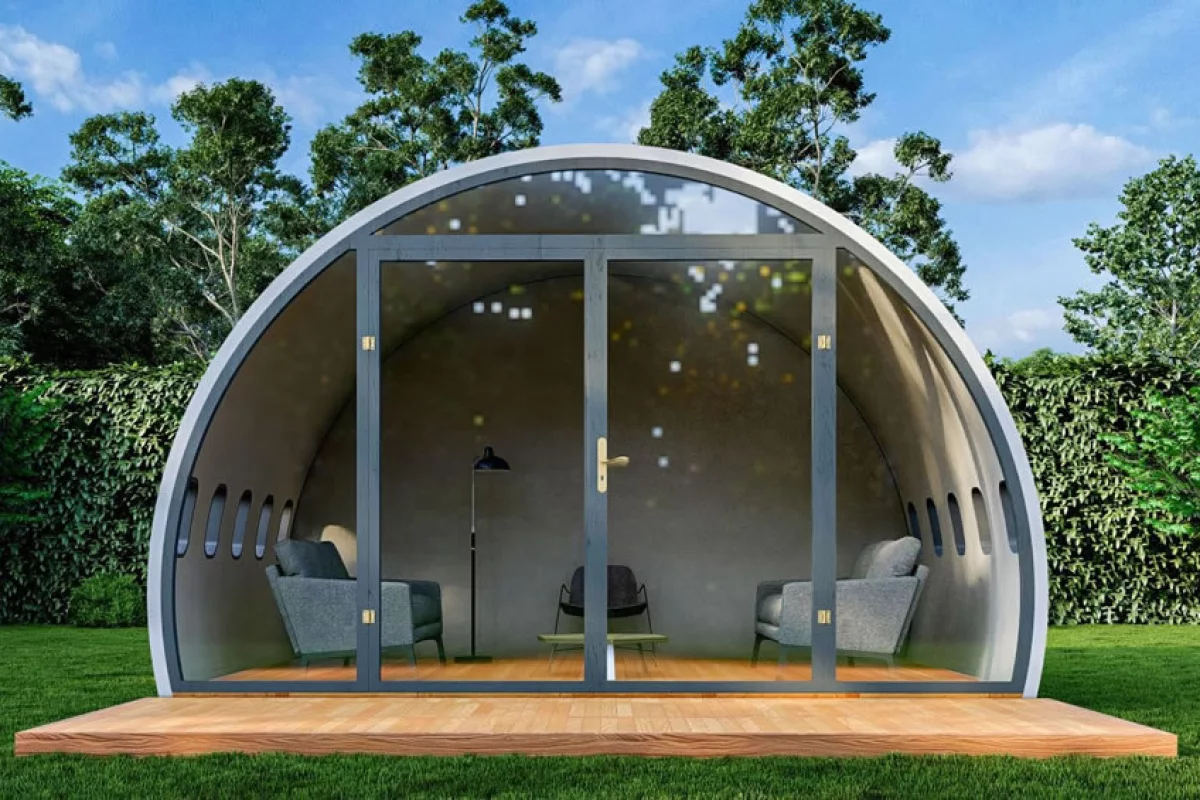 An outside lounge room, eh?