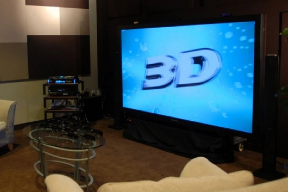 Panasonic's display at CES 2009