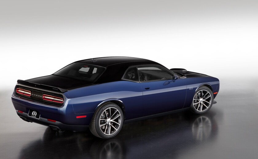 The Challenger is handsome car, but the Mopar upgrades make it a much sharper looker