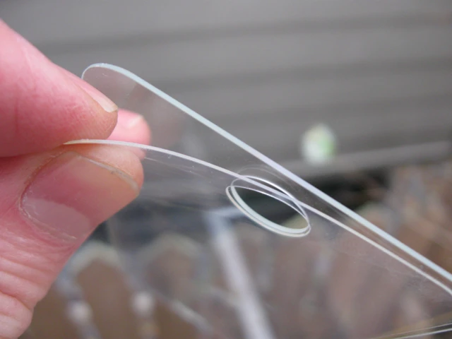 One multi-layer Rhino Shield film is 0.29 mm thick