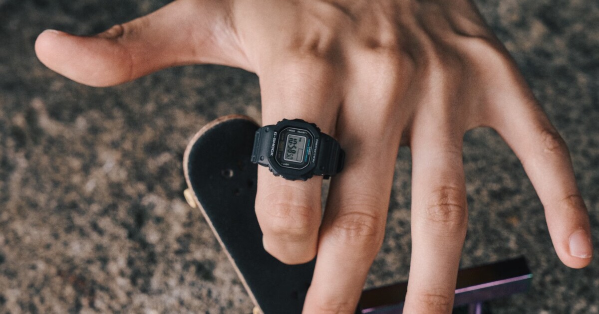 Casio nano-sizes the rugged G-Shock into full-functioning finger watch Casio nano-sizes the rugged G-Shock into full-functioning finger watch