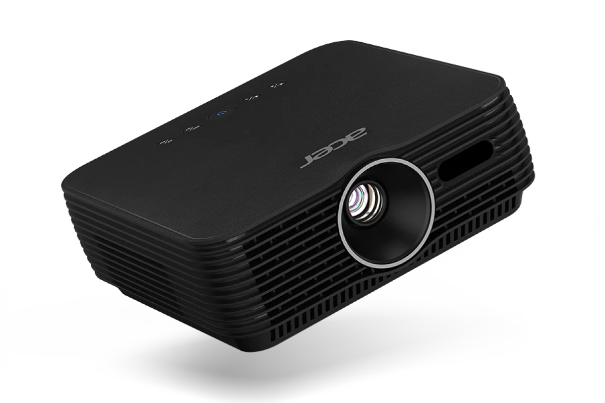 Acer says that the B250i Full HD portable projector comes with studio sound