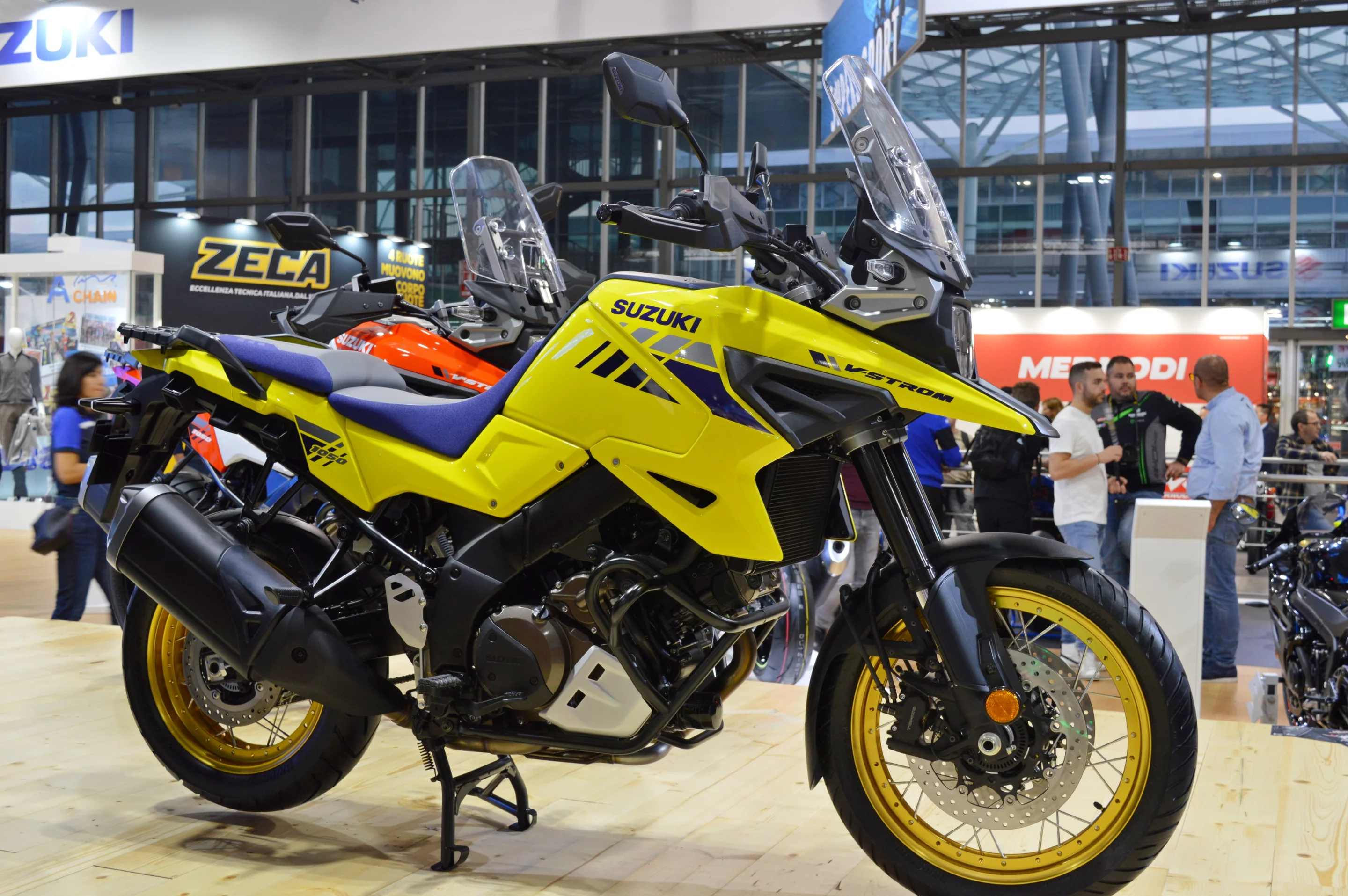 Suzuki revised the big V-Strom with a 1050 V-twin, fresh electronics and a styling that takes us straight back to the legendary DR Big