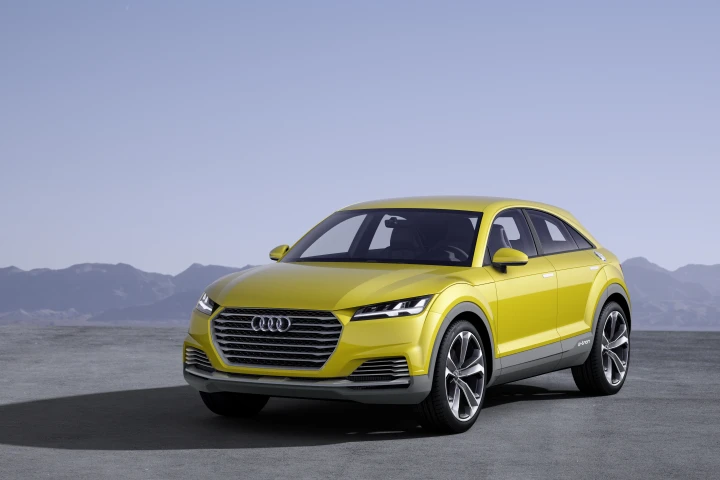 The Audi TT meets small crossover meets plug-in hybrid