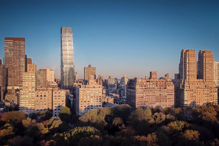 200 Amsterdam is still under construction but is nearing completion and reached its maximum height back in August 2019