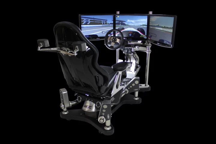 The VRX iMotion racing simulator