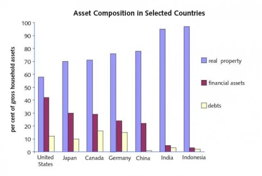 Figure 7: Asset Composition in Selected Countries