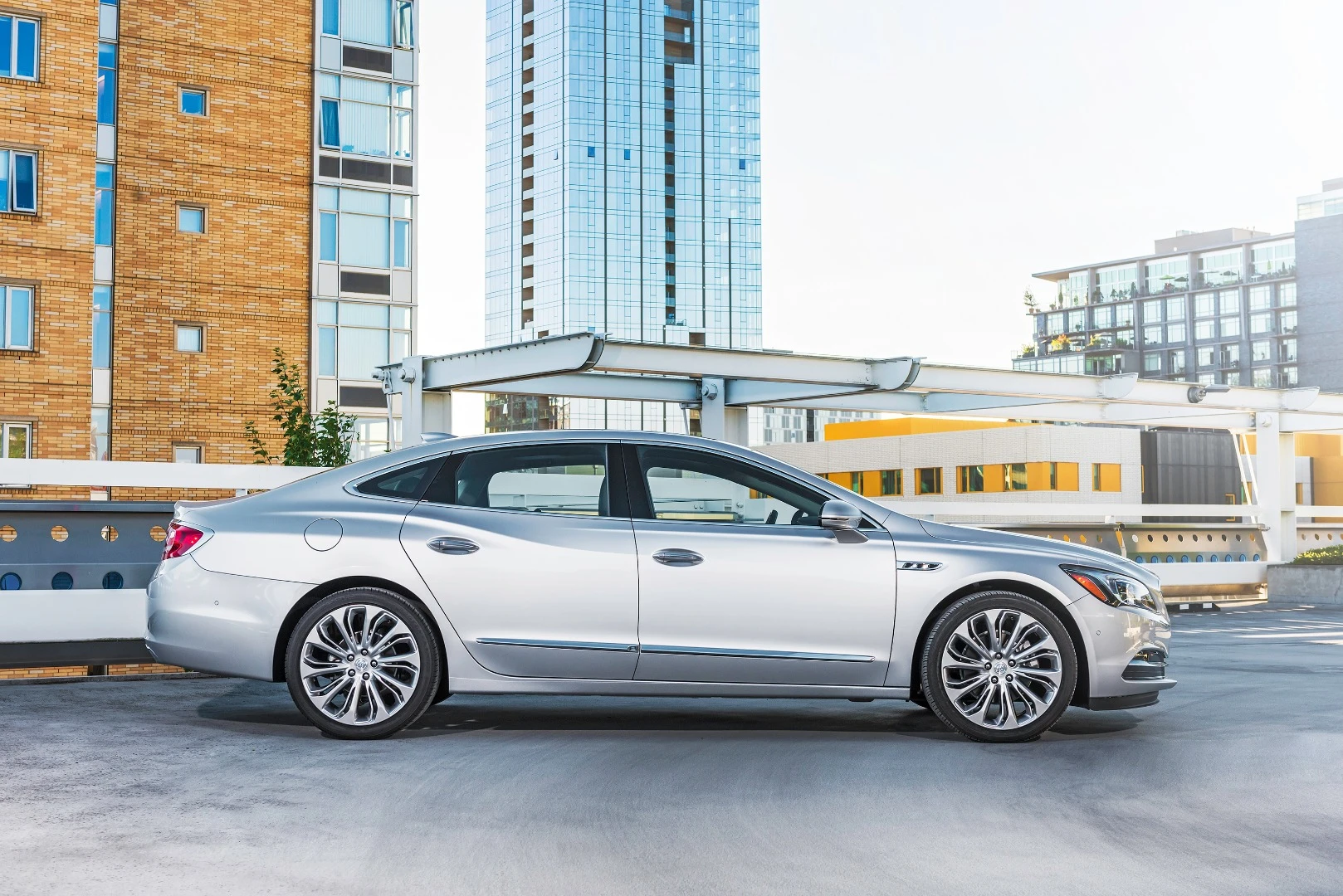 The 2017 LaCrosse is powered by a 3.6-liter V6 engine and eight-speed automatic transmission in front-wheel or optional all-wheel drive
