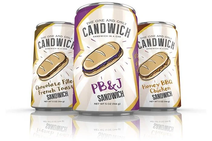 The Candwich is a sandwich in a can, and looks like one of the most depressing foods out there