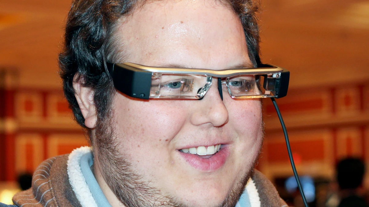 Epson's new Moverio BT-200 smart glasses at CES